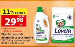 Auchan Płyn lub proszek do prania Lovela Family oferta