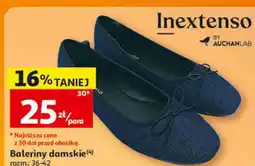 Auchan Inextenso Baleriny damskie oferta