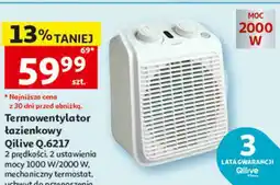 Auchan Termowentylator łazienkowy Qilive Q.6217 oferta