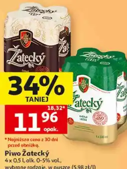 Auchan Piwo Żatecký oferta