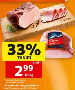 Auchan Szynka od szwagra Krakus oferta