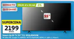 Auchan Smart QLED TV 55 TCL 55QLED810K oferta