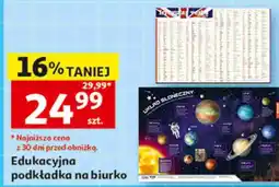 Auchan Edukacyjna podkładka na biurko oferta