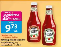 Auchan Ketchup Heinz łagodny lub pikantny oferta