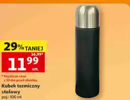 Auchan Kubek termiczny stalowy, poj oferta