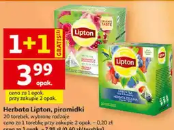 Auchan Herbata Lipton, piramidki oferta