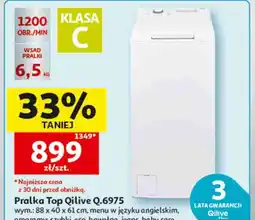 Auchan Pralka Top Qilive Q.6975 oferta