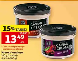Auchan Krem z kawioru Sudrabu Līnis oferta