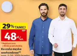 Auchan Koszula męska weekendowa Inextenso oferta