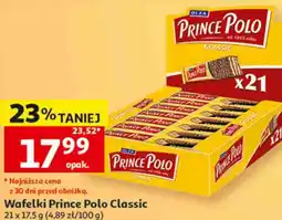 Auchan Wafelki Prince Polo Classic oferta