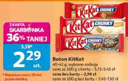 Auchan Baton KitKat oferta