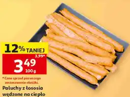 Auchan Paluchy z łososia wędzone na ciepło oferta