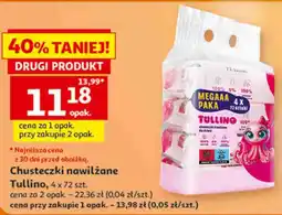 Auchan Chusteczki nawilżane Tullino oferta