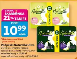 Auchan Podpaski Naturella Ultra oferta