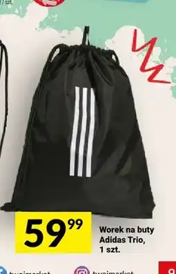Twój Market Worek na buty Adidas Trio oferta