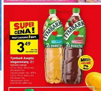 Twój Market Napój niegazowany Tymbark Aseptic jabłko-mięta oferta