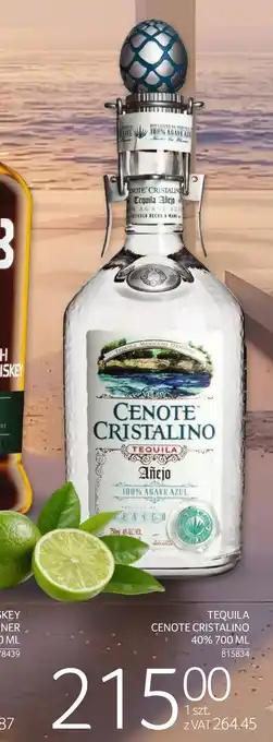 Tequila Cenote Crystalino