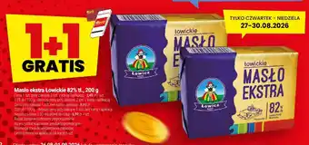 Twój Market Masło ekstra Łowickie 82% oferta