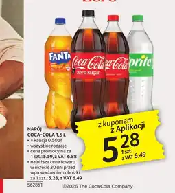 Selgros Napój Coca-Cola oferta