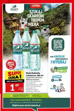 Twój Market Woda niegazowana Rodowita z Roztocza oferta