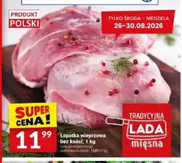 Twój Market Łopatka wieprzowa bez kości oferta