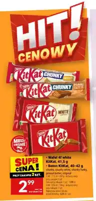 Twój Market Wafel KitKat 4f white oferta
