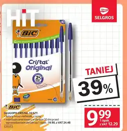 Selgros Długopis Bic oferta