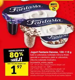 Twój Market Jogurt Fantasia Danone kulki w czekoladzie oferta