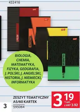 Selgros Zeszyt oferta