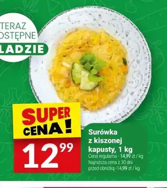 Twój Market Surówka z kiszonej kapusty Białecki Kuchnia oferta