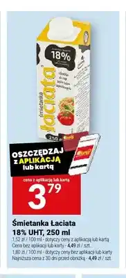 Twój Market Śmietanka Łaciata UHT 18% oferta