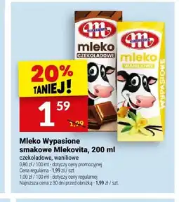 Twój Market Mleko smakowe czekoladowe Mlekovita oferta