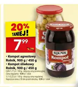 Twój Market Kompot śliwkowy Rolnik oferta