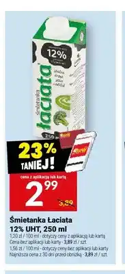Twój Market Śmietanka Łaciata UHT 12% oferta