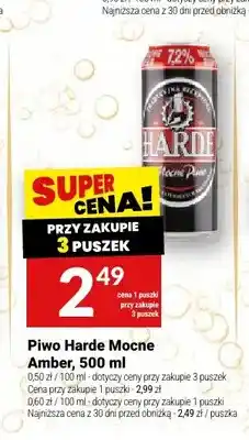Twój Market Piwo Harde Mocne Amber oferta