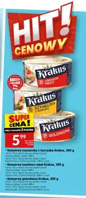 Twój Market Konserwa szyneczka z kurczaka Krakus oferta