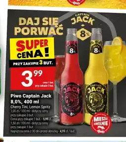 Twój Market Piwo Captain Jack Cherry Tini 8,0% oferta