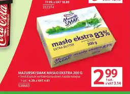Selgros Masło Mazurski Smak oferta