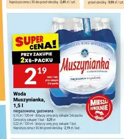 Twój Market Woda gazowana Muszynianka oferta