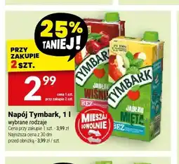 Twój Market Napój Tymbark jabłko-wiśnia oferta