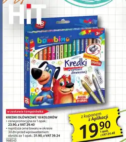 Selgros Kredki ołówkowe Bambino oferta