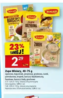 Twój Market Zupa ogonowa Winiary oferta