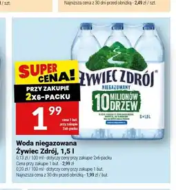 Twój Market Woda niegazowana Żywiec Zdrój oferta