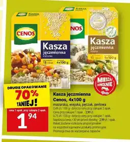 Twój Market Kasza jęczmienna mazurska Cenos 4-pak oferta
