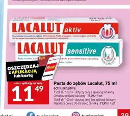 Twój Market Pasta do zębów Lacalut Sensitive oferta