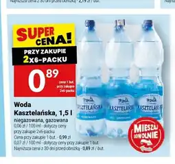 Twój Market Woda niegazowana Kasztelańska oferta