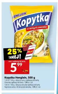 Twój Market Kopytka Henglein oferta