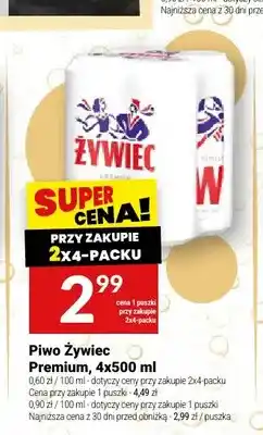 Twój Market Piwo Żywiec Premium 4-pak oferta