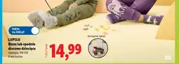 Lidl Spodnie dresowe dziecięce Lupilu oferta