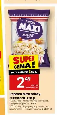 Twój Market Popcorn Maxi solony Eurosnack oferta
